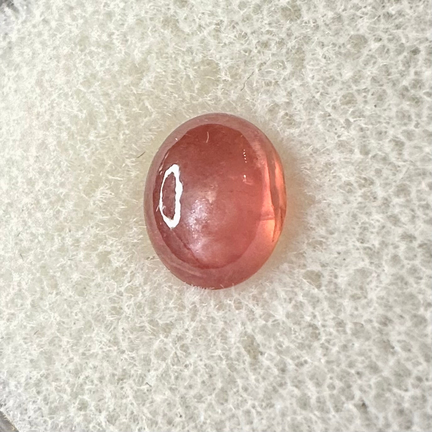 Rose Colored Sapphire Cabochon 3.26ct