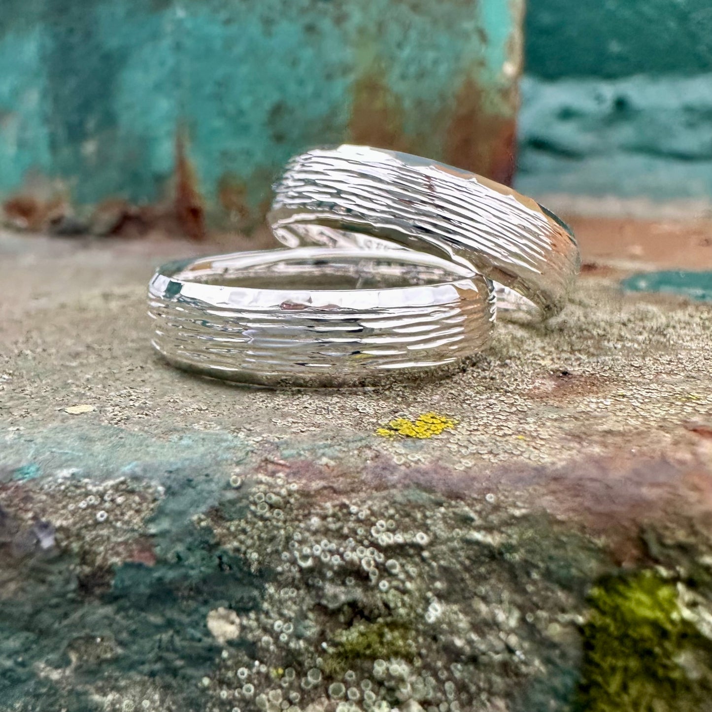 Travis and Travis' Wedding Bands