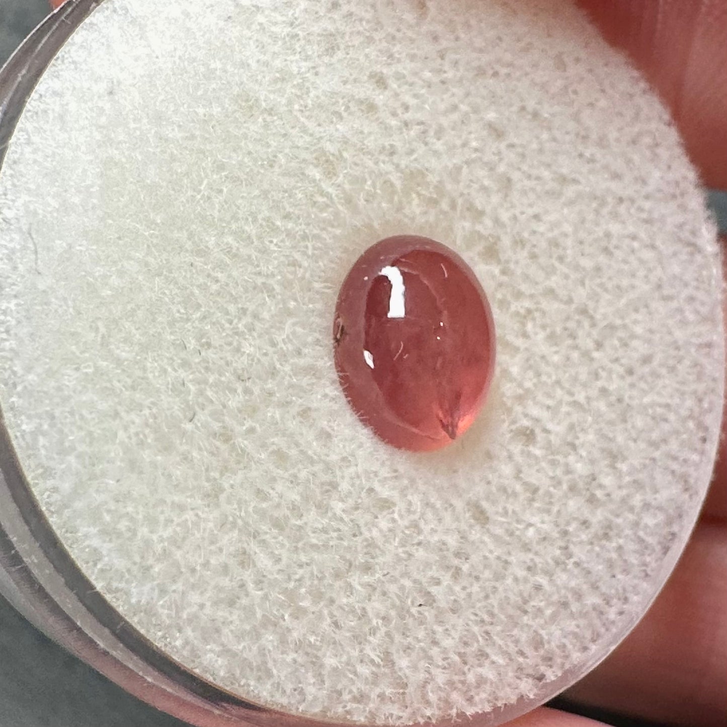 Rose Colored Sapphire Cabochon 3.26ct