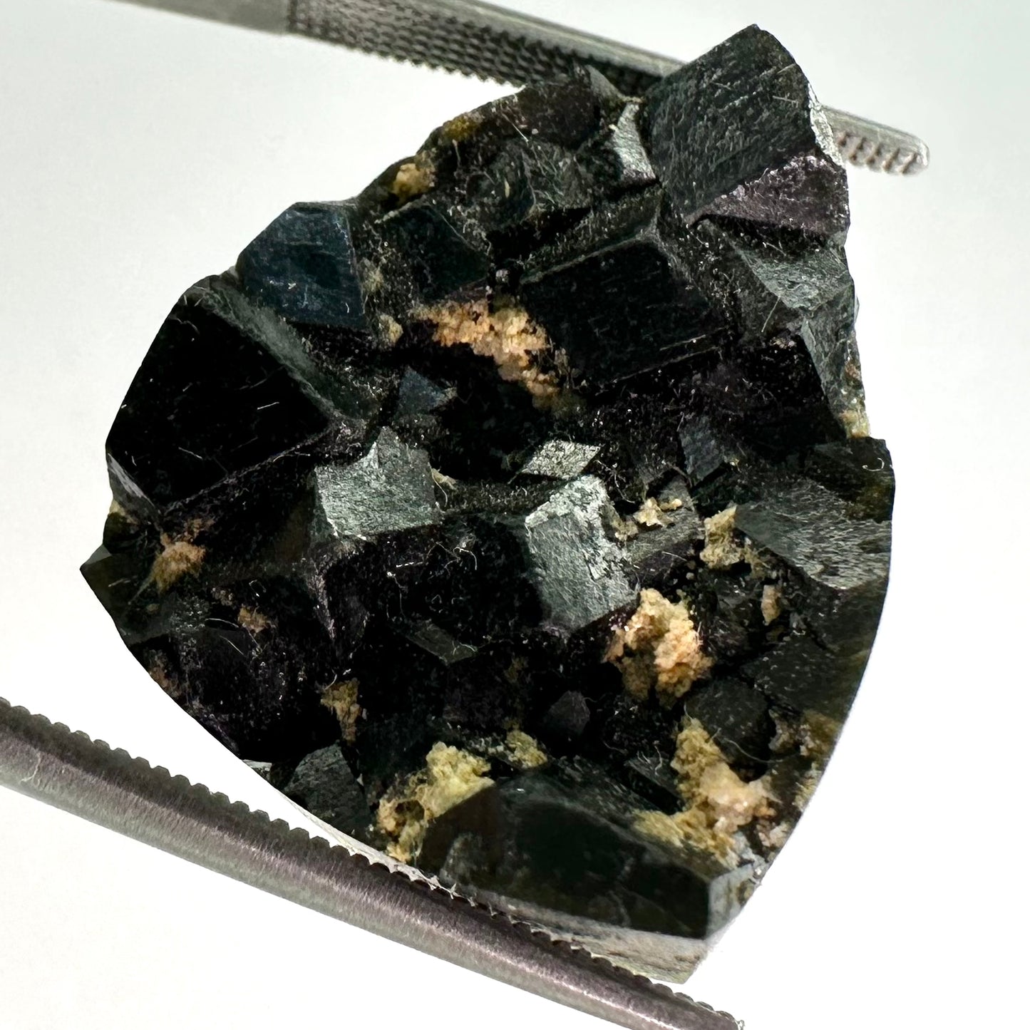 Giant Melanite Garnet Drusy Gem