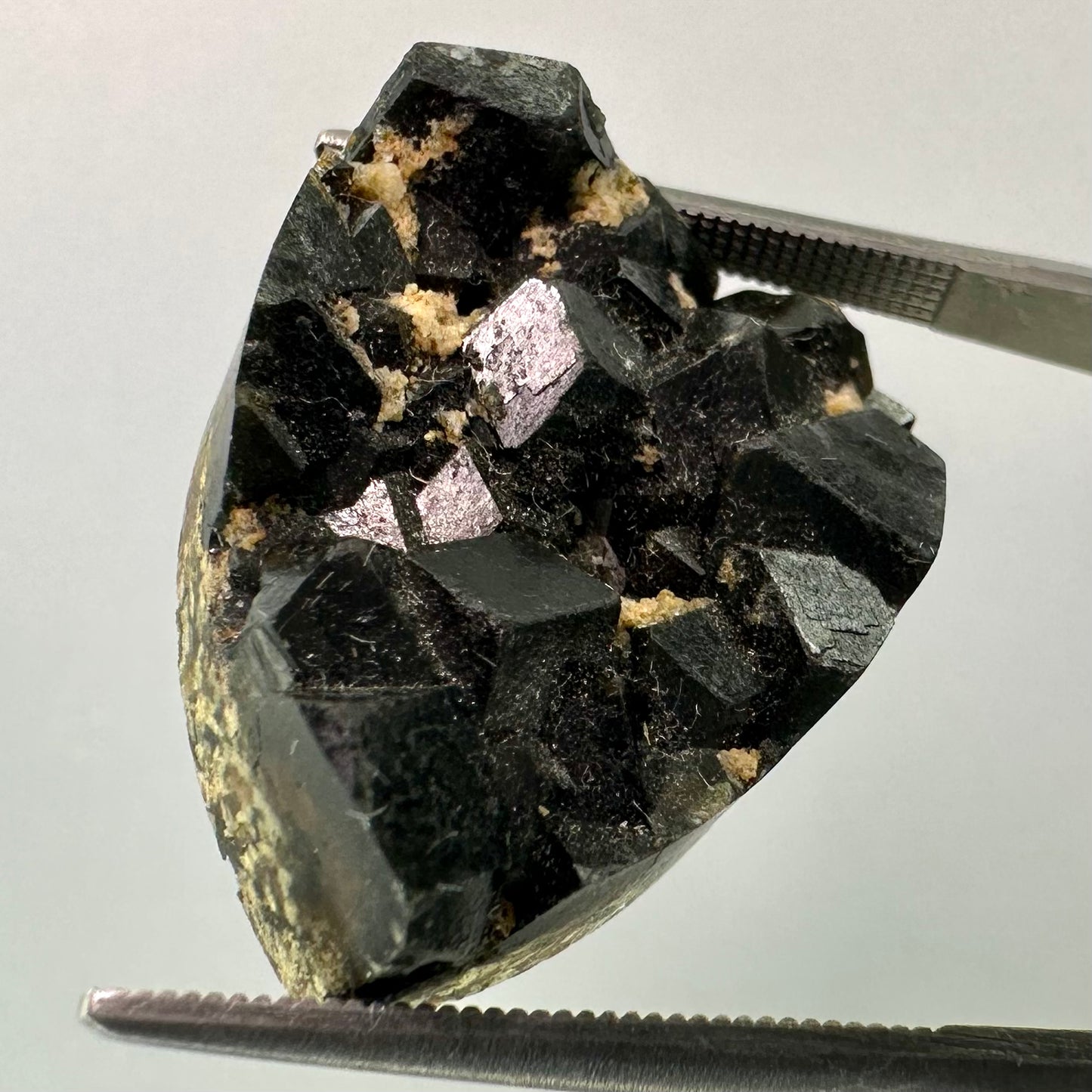 Giant Melanite Garnet Drusy Gem
