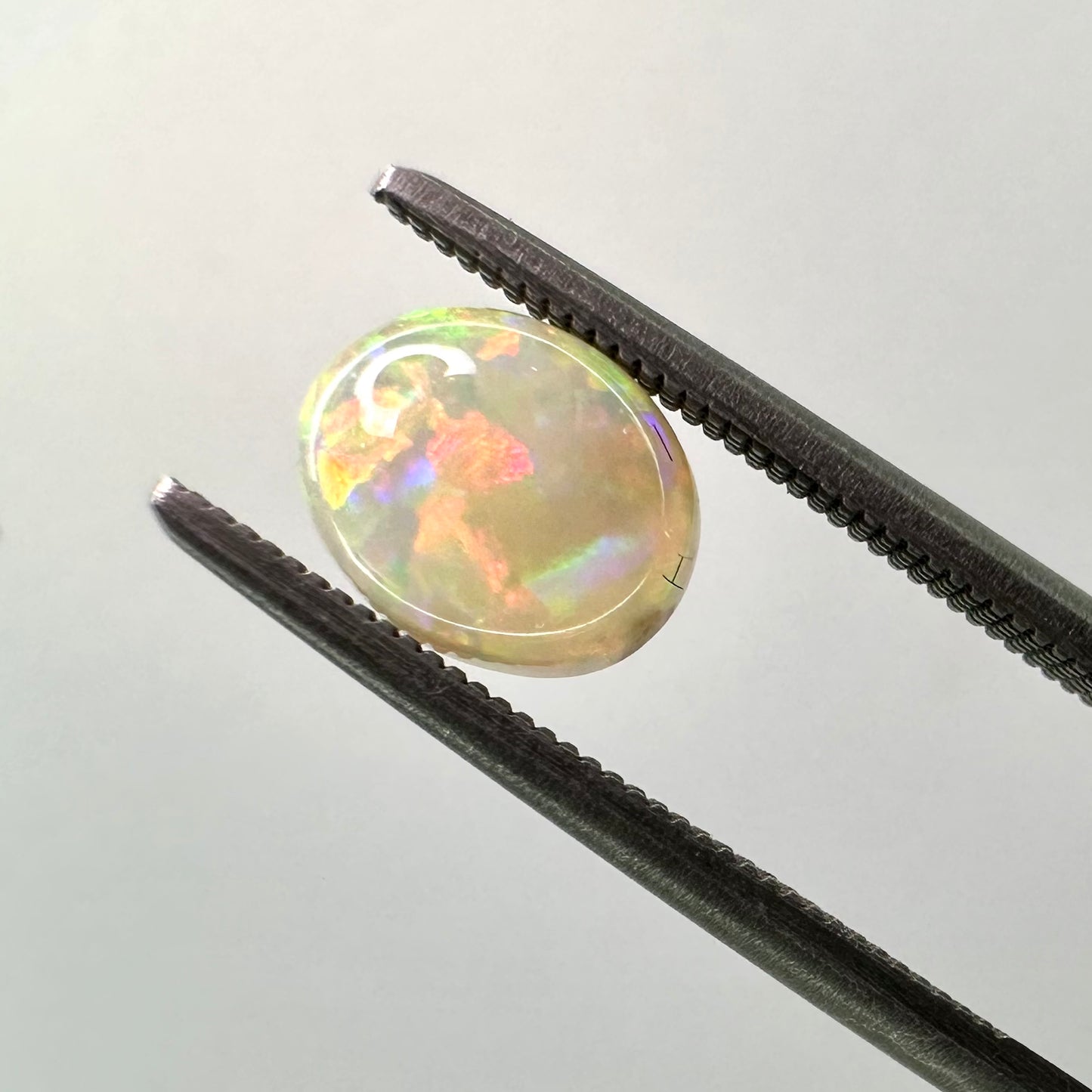 Fiery Australian Opal 8x6mm