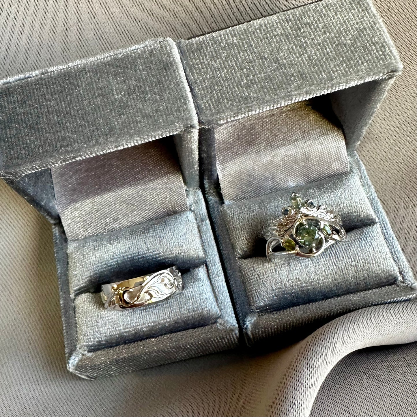 Kristina and Steven's Wedding Rings