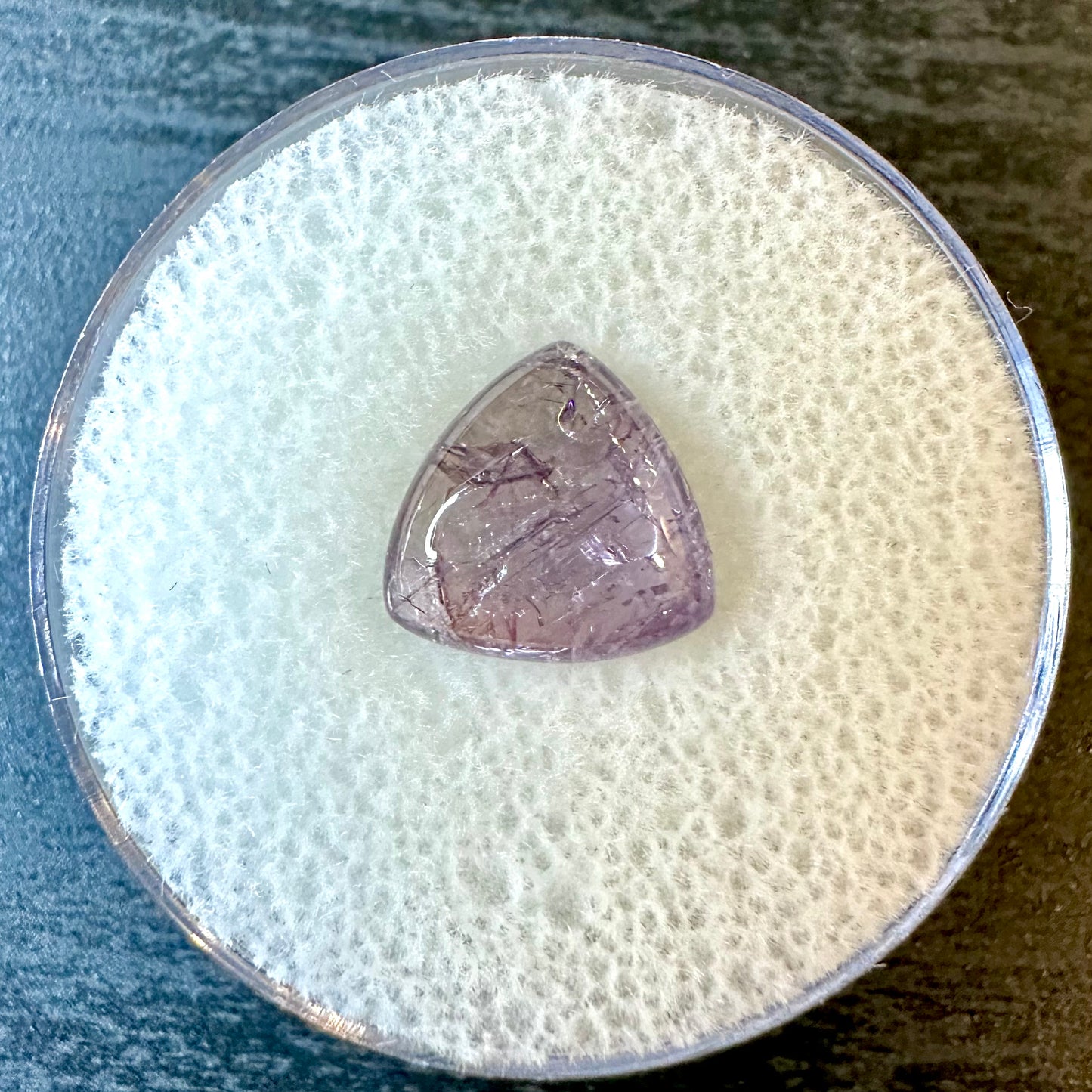 Purple Trilion Sapphire Cabochon 5.75ct