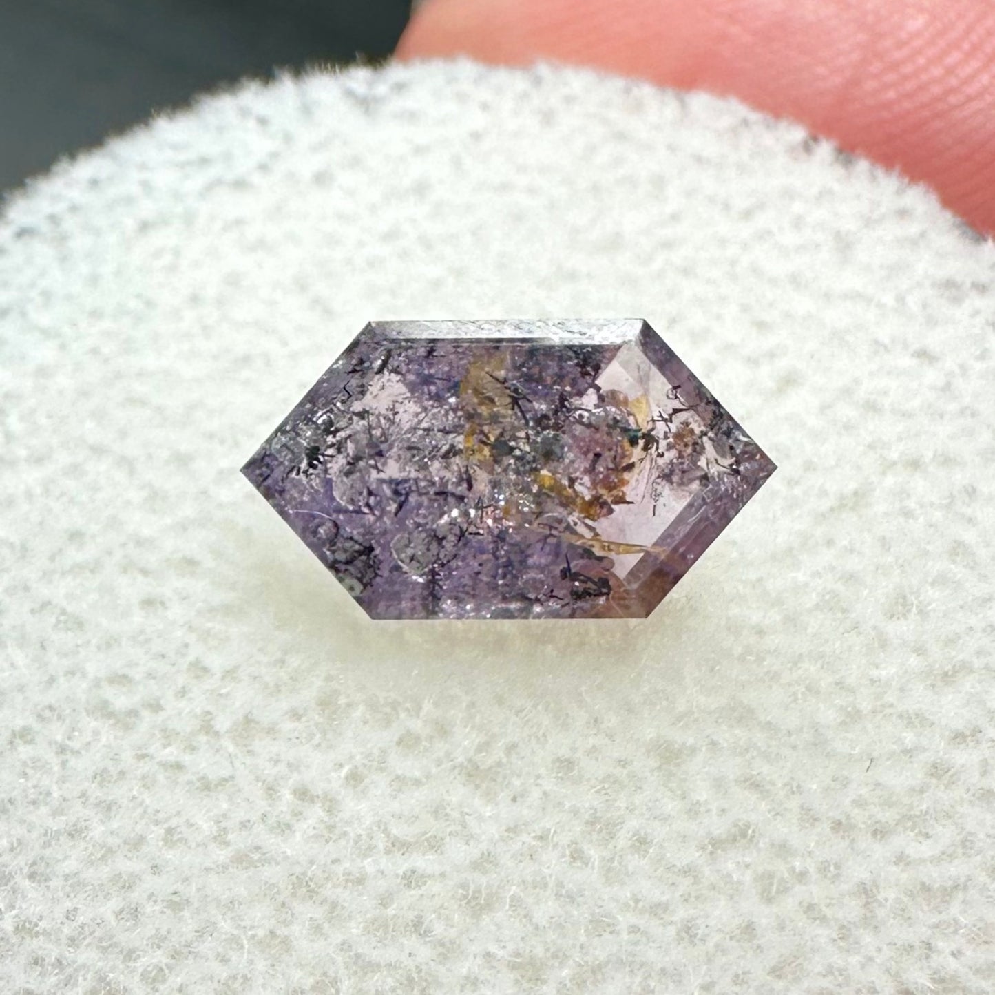 Salt & Pepper Purple Sapphire 2.22ct