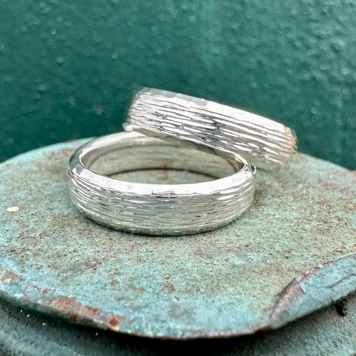 Travis and Travis' Wedding Bands