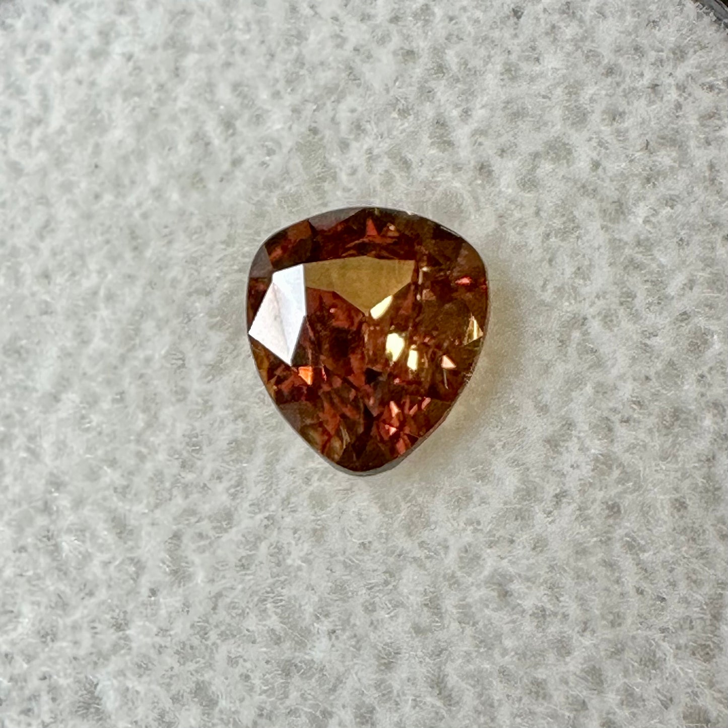 Cinnamon “Prillion” Shaped Sapphire 2.07ct