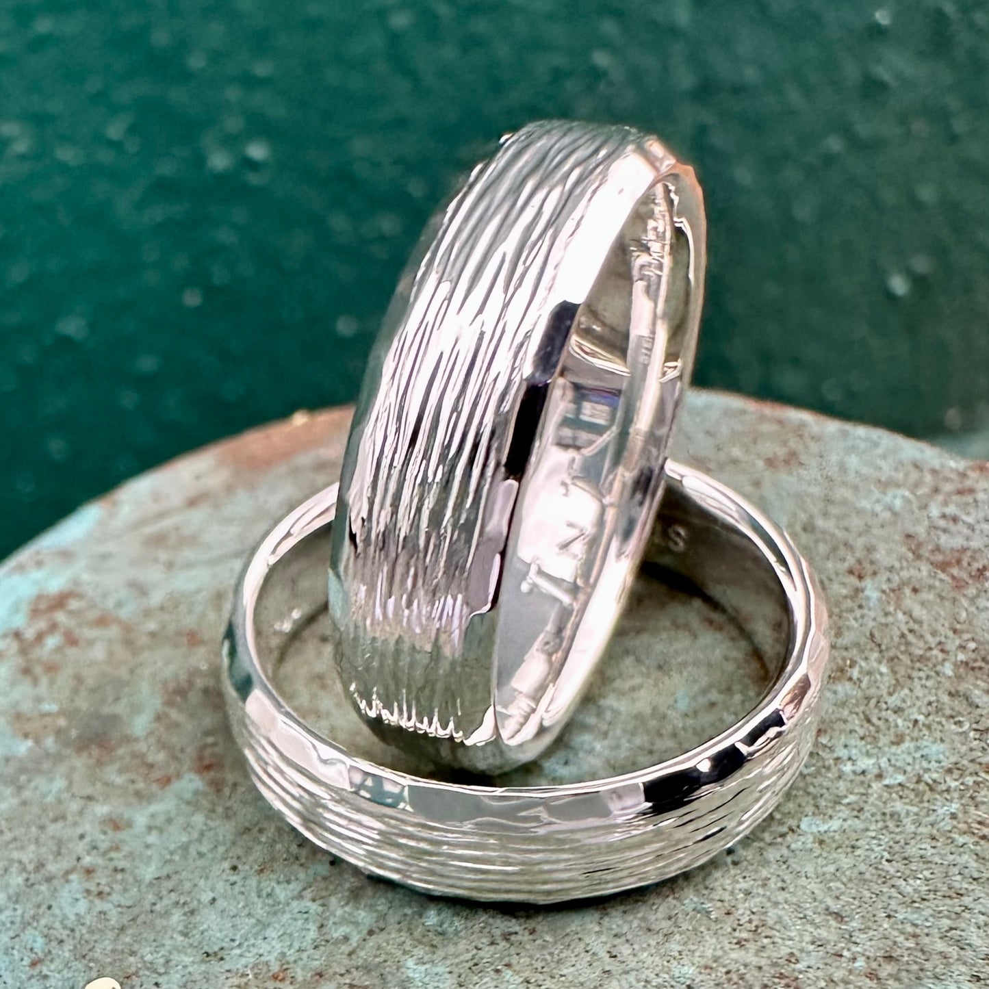 Travis and Travis' Wedding Bands