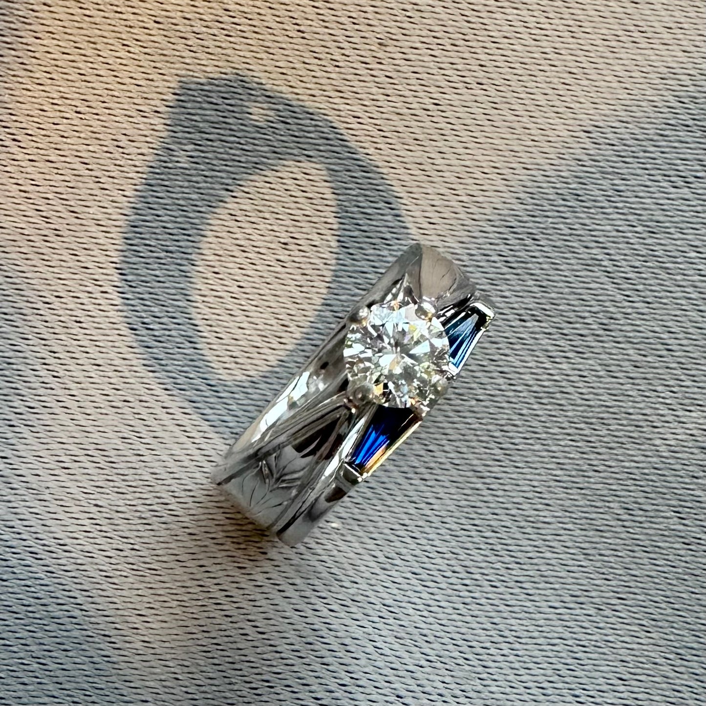 Noah and Emma's Many-Themed Wedding Ring