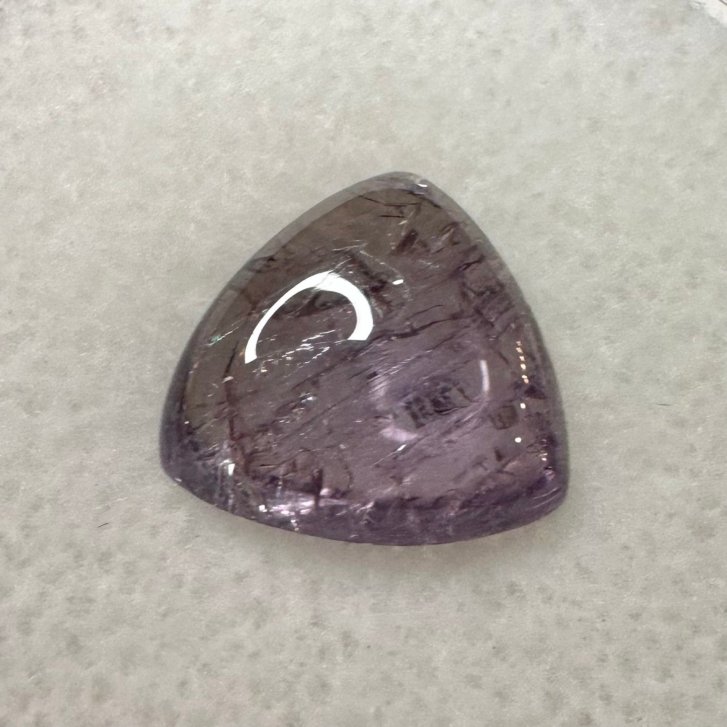 Purple Trilion Sapphire Cabochon 5.75ct
