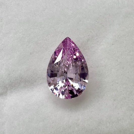 Pear shaped Pink Sapphire 1.63ct